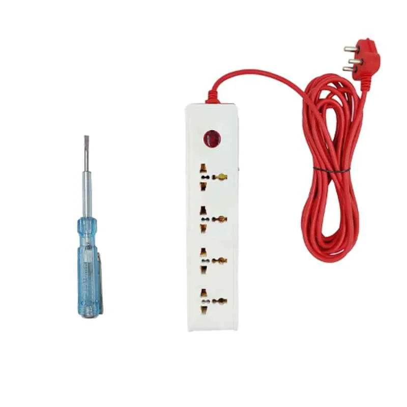 hillgrove hgcm304m1 10a 4 socket 1 switch white power extension board with analog line tester, hgcm574 hillgrove hgcm304m1 10a 4 socket 1 switch white power extension board with analog line tester, hgcm574